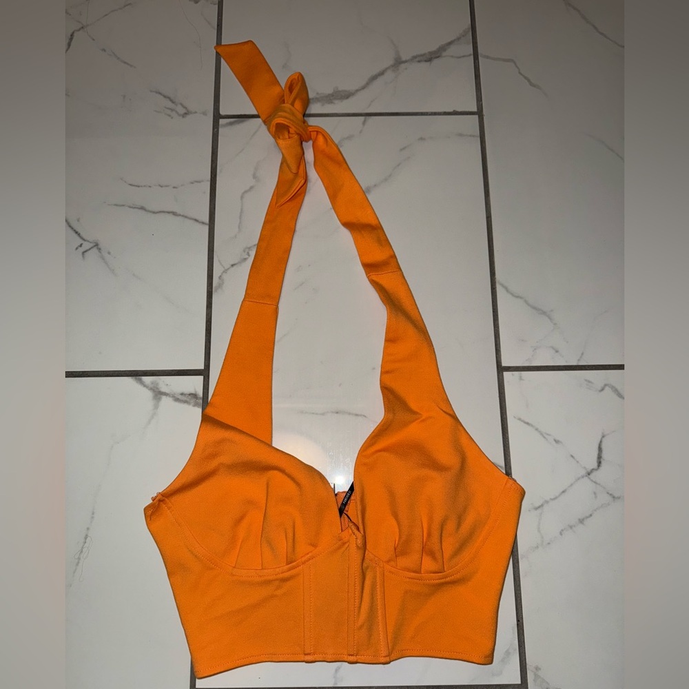 forever 21 orange top